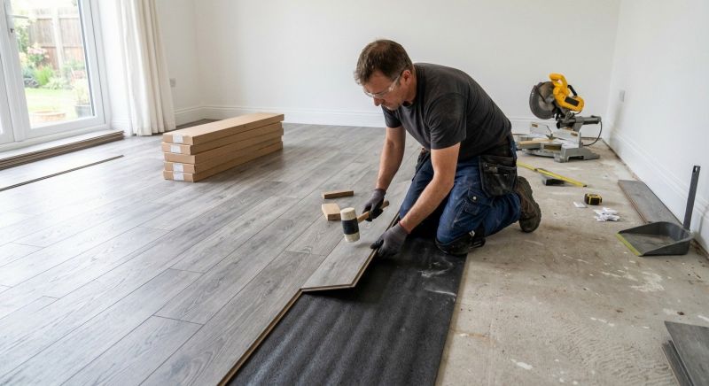 Laminate Floor Installation in Enfield, CT