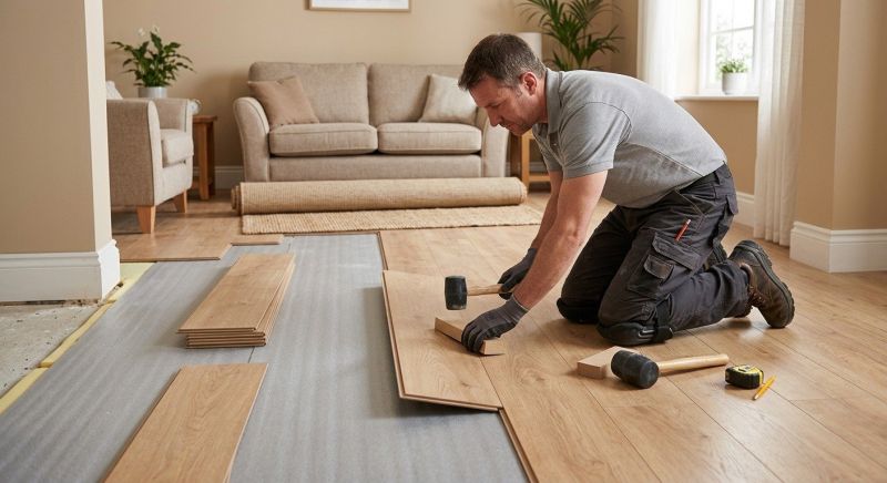 Laminate Floor Installation in Longmeadow, MA