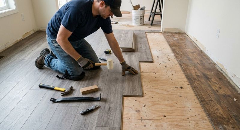 Laminate Floor Installation in Ware, MA