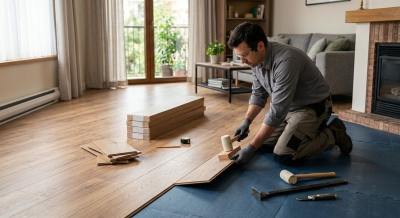 Laminate Floor Replacement in Bloomfield, CT