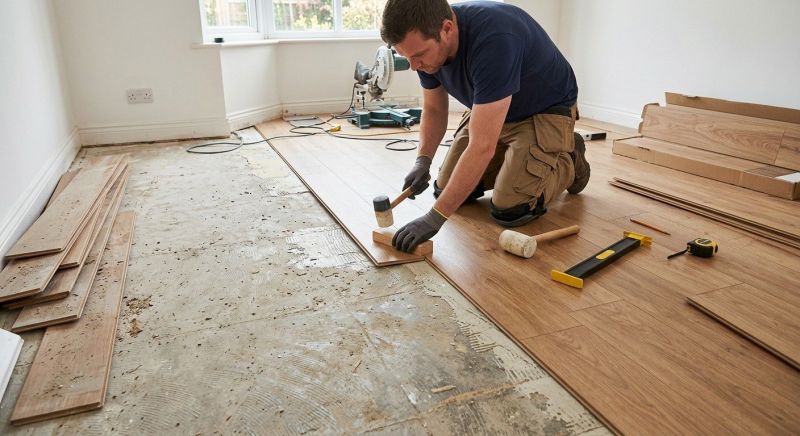 Laminate Floor Replacement in North Canton, CT