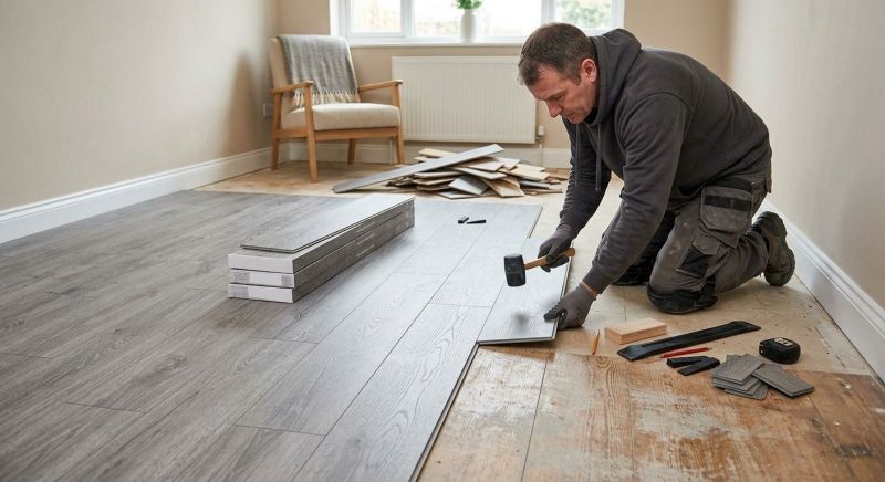 Laminate Floor Replacement in Wilbraham, MA