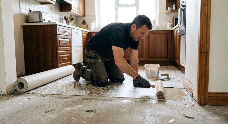 Linoleum Floor Installation in Granby, CT