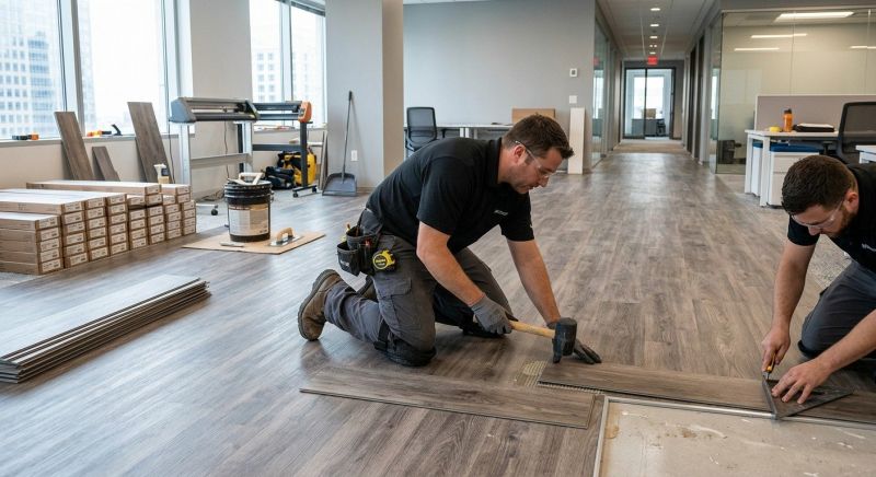 Linoleum Floor Installation in Monson, MA