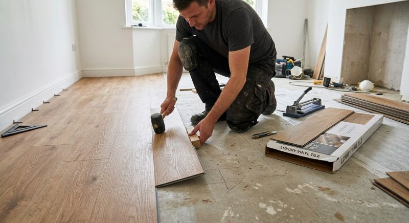 Luxury Vinyl Tile Installation in East Granby, CT
