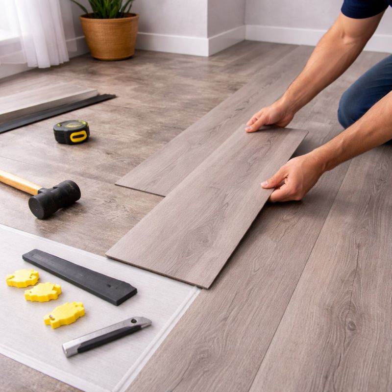 Luxury Vinyl Tile Installation in Somers, CT