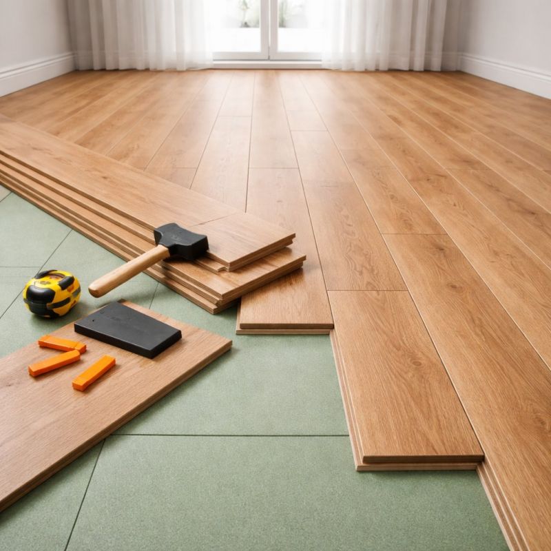 Plank Laminate Installation in Enfield, CT