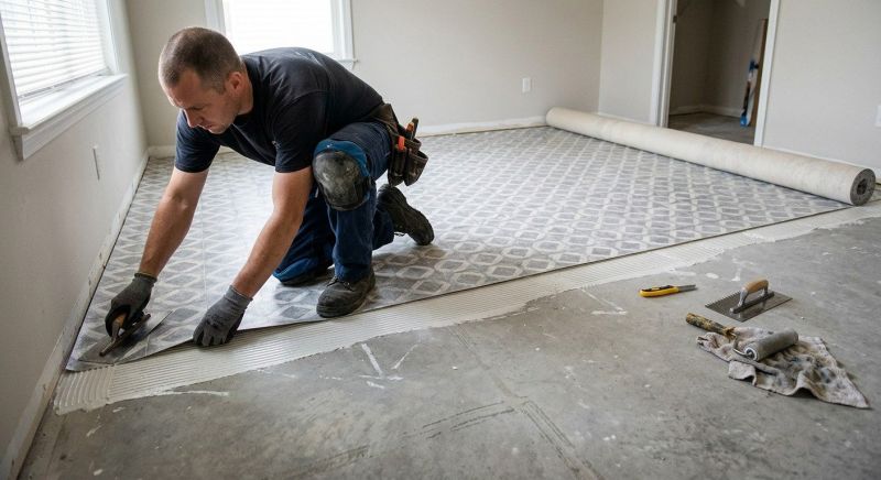 Sheet Flooring Installation in East Granby, CT