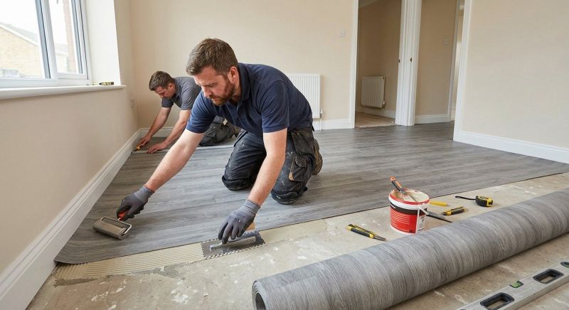 Sheet Flooring Installation in Manchester, CT