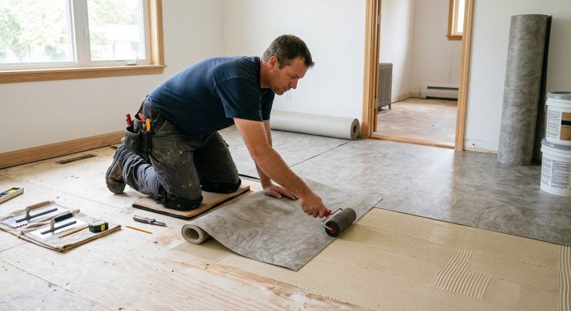 Sheet Flooring Installation in Tolland, CT