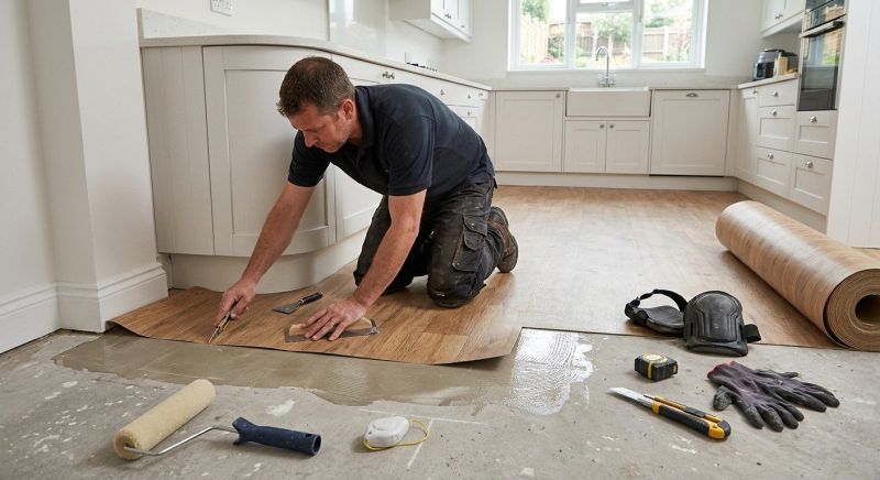 Sheet Linoleum Installation in Chicopee, MA