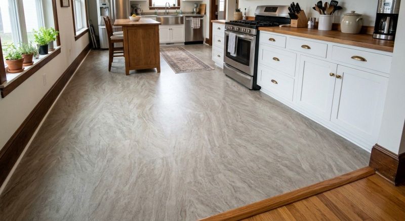 Sheet Linoleum Installation in Springfield, MA