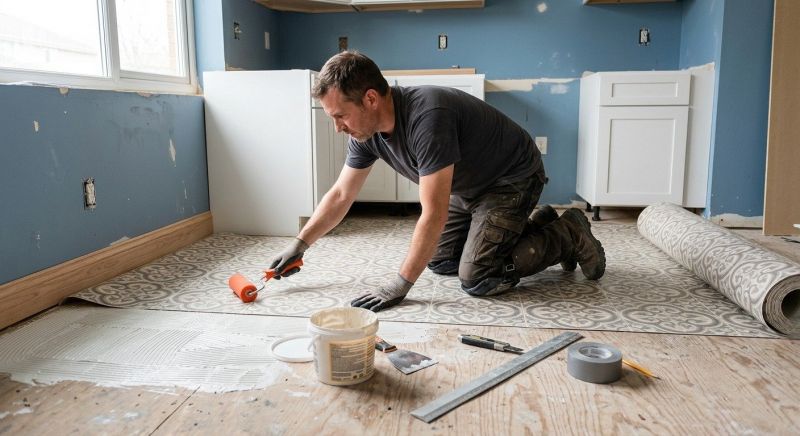 Sheet Vinyl Installation in Agawam, MA