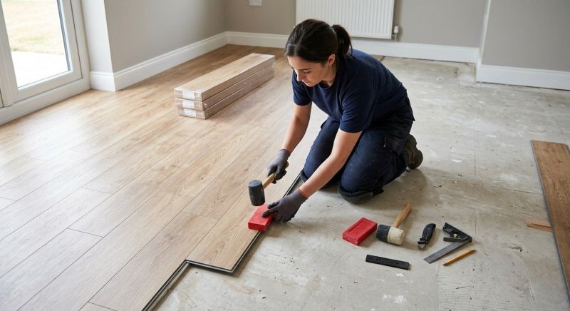 Vinyl Plank Floor Installation in Enfield, CT
